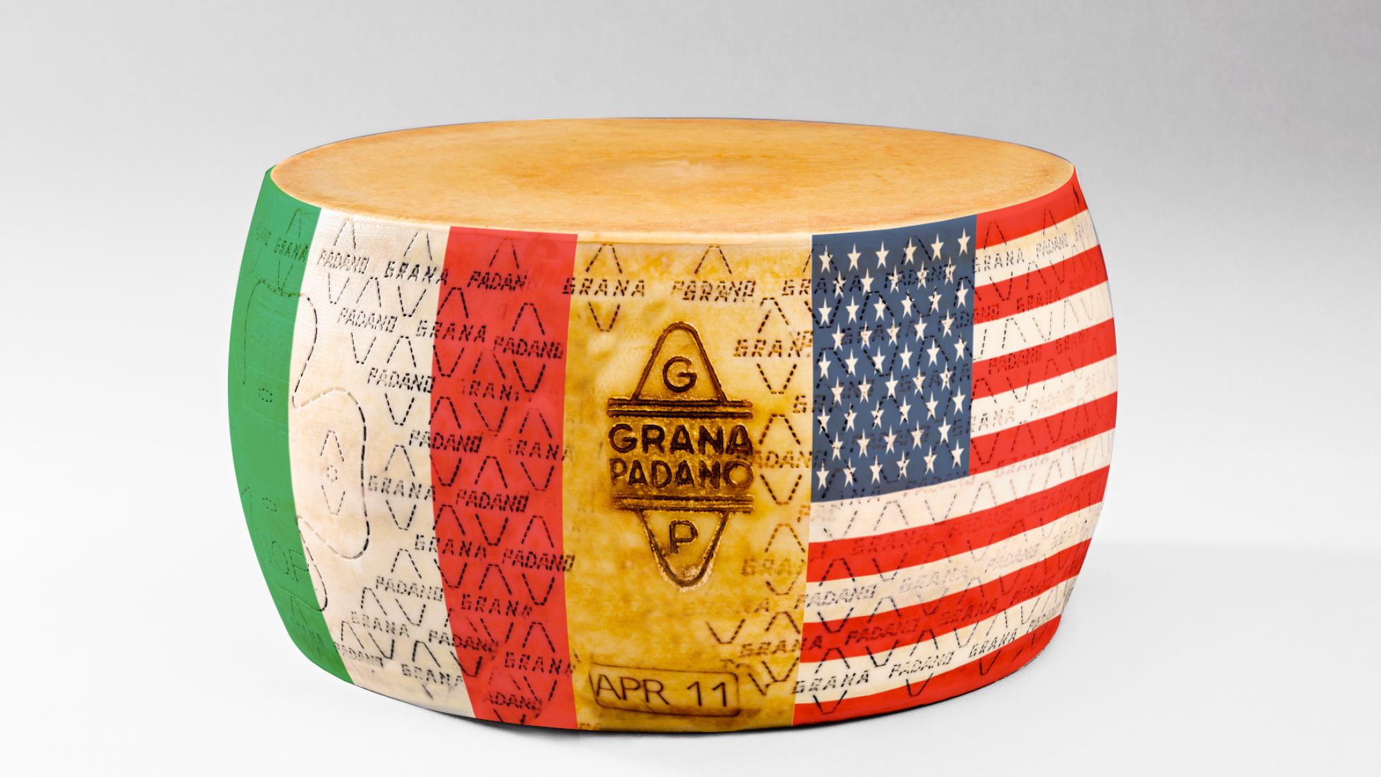 Grana Padano DOP- Rendering per elezioni USA