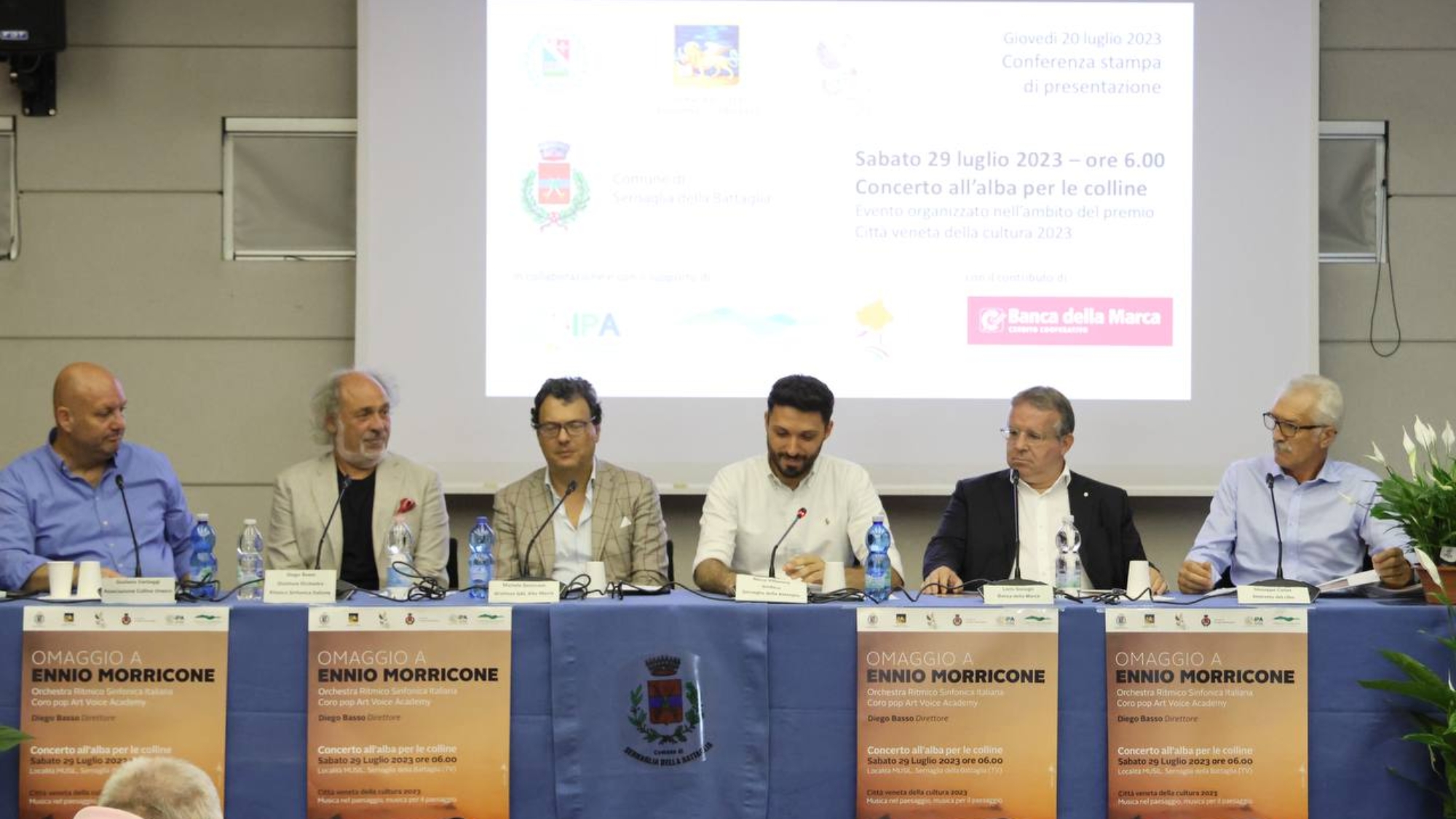 Conferenza stampa di presentazione del Concerto alba Colline